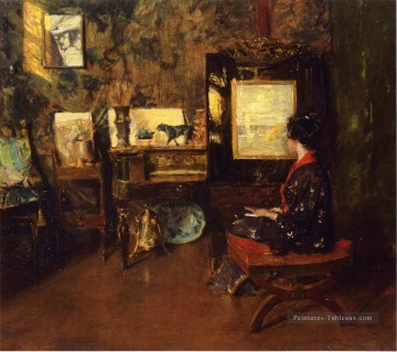Alice dans le studio Shinnecock William Merritt Chase Peinture à l'huile